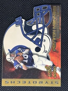 Peyton Manning 2000 Pacific Aurora Styrotechs Die Cut Card # 10 Free Shipping - Picture 1 of 2