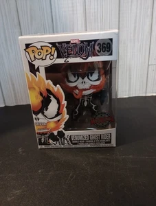 Funko Pop! 2018 Marvel Venom 369 Venomized Ghost Rider Walmart Exclusive - Picture 1 of 7