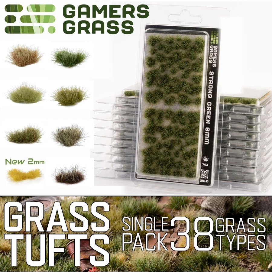 Gamers Grass: GRASS TUFTS - Ultra Realistic Model Scenery - Image 1 of 1