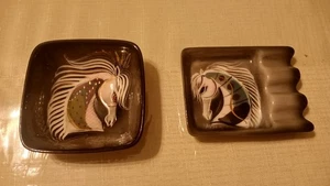 Vintage MCM Star Steed Bowl and Ashtray by Sascha Brastoff California pottery - Picture 1 of 3