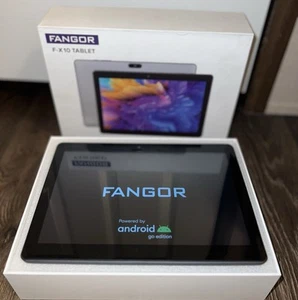 10.1” Fangor Tablet Android 11 HD 32GB Tablet 2MP+8MP Dual Camera- Gray - Picture 1 of 23