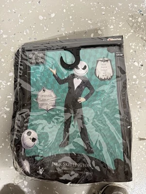 Disfraz de Jack Skellington Pesadilla antes de Navidad (talla 4-6) para jóvenes Foto 1 de 4