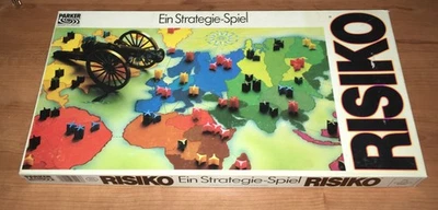 Risiko Parker 1982 Ein Strategiespiel Brettspiel Weisse Ausgabe vollständig TOP - Bild 1 von 4