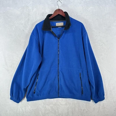 Colorado Timberline Jacket Mens XL Blue Full Zip Fleece Zip Pockets Outdoor - Image 1 of 4