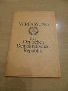 Original DDR Verfassung der deutschen demokratischen Republik 1974 - Bild 1 von 3