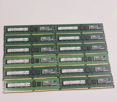 [96GB] - LOT OF 12x 8GB DDR4 ECC 2133 SK Hynix Registered Server RAM - Image 1 of 4