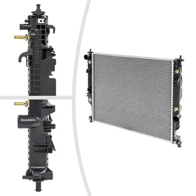 Radiator for Mercedes-Benz GL320 GL350 GL550 GL450 2515000503 2515000703 Foto 1 de 4