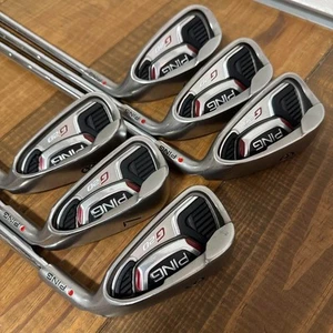 Ping G20 Red Dot Iron Set 6 Clubs 6-Pw Sw CFS Stiff Flex - Picture 1 of 15