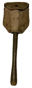 Vintage Vietnam War US Army Folding Shovel Champion Case Dated 1957 M1943 RARE!! - Picture 1 of 9