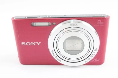 Sony Cybershot DSC-W830 Digital Compact Camera Working w/ Zeiss 8x Zoom Lens - Image 1 of 4