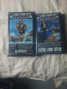 2 VHS Filme - James Bond 007 - Videokassette - Bild 1 von 2
