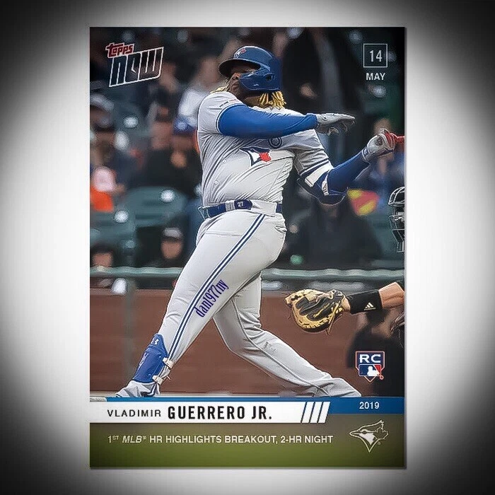🛑👀 2019 TOPPS NOW #229 VLADIMIR GUERRERO JR 1ST HOMERUN RC 🔥 - Image 1 of 1
