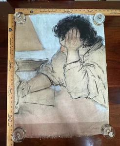 L. MARGULIES 29"x22" SIGNIERTE KUNST AUF LEINWAND - Bild 1 von 6