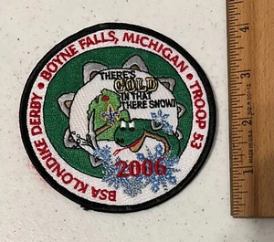 Klondike Derby 2006 Boyne Falls Michigan BSA Pfadfinder Aufnäher - Bild 1 von 2
