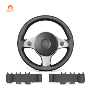 Funda de volante MEWANT Custom DIY negra cuero sintético para Alfa Romeo 159 Brera - Imagen 1 de 10
