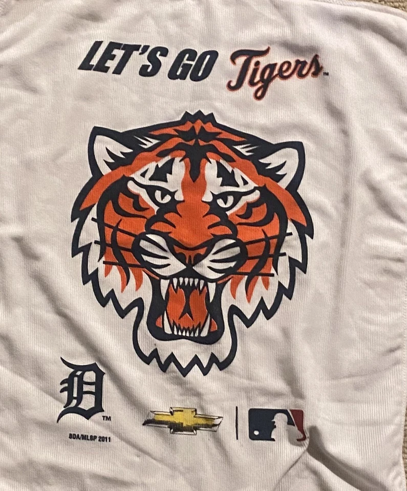 DETROIT TIGERS PLAYOFF RALLY TOALLA LET’S GO TIGERS Talla 15x17 Foto 1 de 1