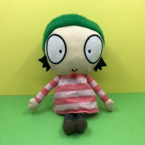 Rare CBeebies Sarah & Duck Talking Sarah Plush Soft Toy Doll 8" - Picture 1 of 6