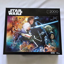 Star Wars The Force Will Be With You 2000pcs Jigsaw Puzzle Buffalo Games RARE