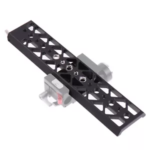 10" Dovetail Bridge Plate Bottom Tripod Baseplate For Tilta Standard Camera Cage - Picture 1 of 12