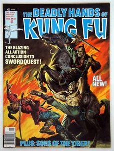 The Deadly Hands of Kung-Fu 1976 Issue # 30, staring Swordquest Conclusion NM+ - Picture 1 of 11