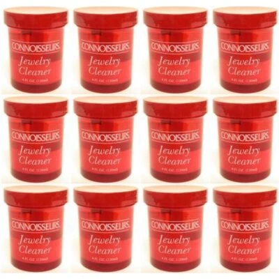 Connoisseurs Jewelers Jewelry Clean Cleaner Cleaning Solution 12 Jars - Image 1 of 4
