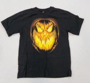 Halloween Top T-shirt Kids 2XL Trick or Treat Jack-o-lantern Pumpkin Graphic - Picture 1 of 7