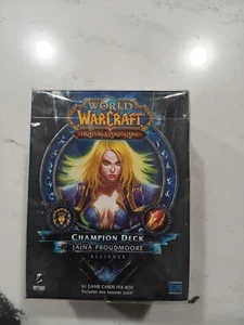 World of Warcraft TCG WoW - Champion Deck - Jaina Proud moore Factory Sealed T90 - Picture 1 of 4