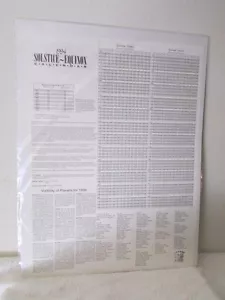 1994 Vintage Soltice - Equinox Calendar Mint - Picture 1 of 10