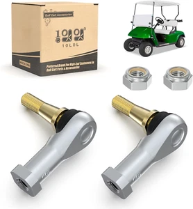 Golf Cart Tie Rod Ends Ball Joint Kit for EZGO, (2 Pack) for EZGO TXT Tie Rod En - Picture 1 of 7
