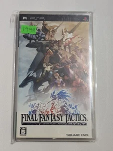 Final Fantasy Tactics: Japanese Import PSP Complete With Manual - Picture 1 of 3