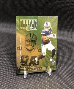2022 Illusions CeeDee Lamb /10 TROPHY COLLECTION GOLD (MICHAEL IRVIN) SSP 10/10 - Picture 1 of 18