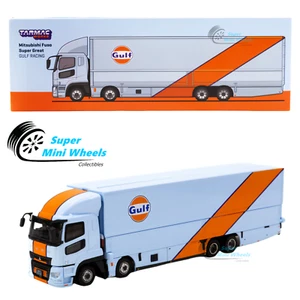 Tarmac Works 1:64 Mitsubishi Fuso Super Great GULF Racing - Picture 1 of 4