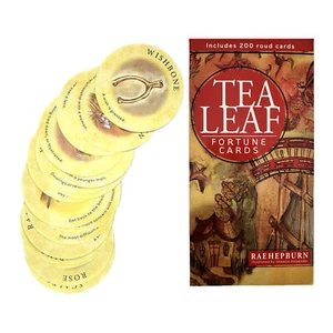 Tea Leaf Fortune Cards Tarot 200 Cards Pocket Deck Tarot Divination Cards - Picture 1 of 13