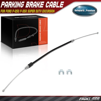 Cable de freno de estacionamiento delantero para Ford F-250 F-350 F-450 F-550 Super Duty Excursion Foto 1 de 4