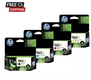 Genuine HP 965XL CMYK Ink Cartridge Combo 4 Pack - NEW - Hot SALE - Picture 1 of 5