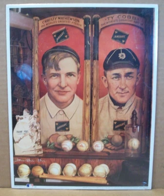 MLB 1993 ~ Primera Edición Impresión ~ No.11 Christy And Ty ~ 11" x 14" ~ Sellado Foto 1 de 4