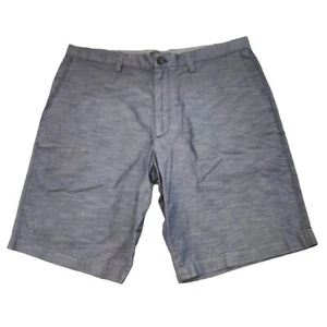 Banana Republic Mens Chino Shorts Size 35 Blue 100% Cotton Pockets - Picture 1 of 6