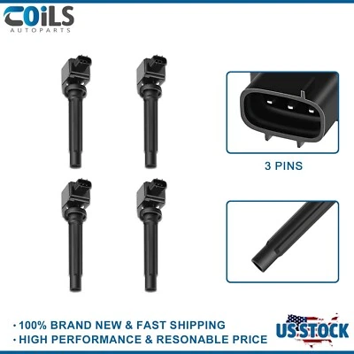 Bobina de encendido 4 piezas UF562 para Suzuki SX4 Grand Vitara 2006 2007 2008 2009 Foto 1 de 4