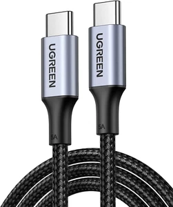 UGREEN 100W Cavo USB C, Cable Type C in Nylon, Compatibile Con Macbook Ipad Air - Zdjęcie 1 z 12