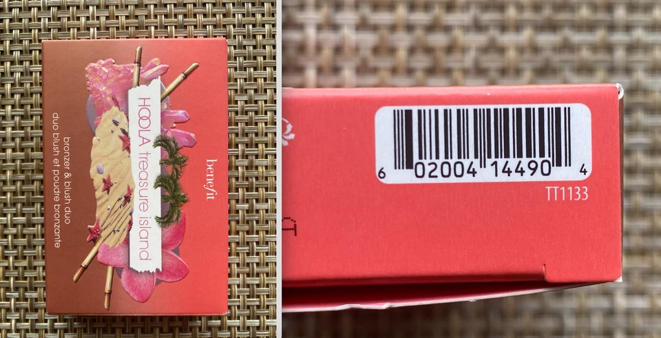 BENEFIT Treasure Island Bronzer (in HOOLA Toasted) &Blush (in Crystah) Duo GWP