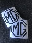 3x MG BODY PANEL STICKER DECAL IDEAL FOR MGB ZT TF ZR MG6 MG3