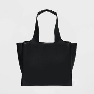 Modern Work Tote Handbag - A New Day Black