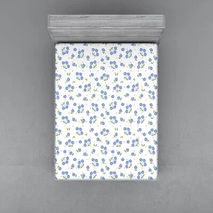 Vintage Pastel Fitted Sheet Cover with All-Round Elastic Pocket in 4 Sizes - Picture 1 of 57