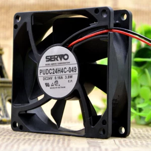 SERVO PUDC24H4C-049 24V0.16A 3.8W 8025 Chassis Cooling Industrial Fan Mute - Picture 1 of 5