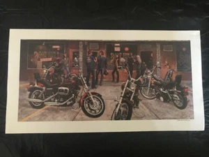 Harley Davidson OEM Art Print - Picture 1 of 6