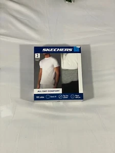 Lot de 3 t-shirts col rond homme Skechers - Photo 1/7