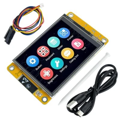 2.8'' ESP32 Display Resistive Touch Screen with WiFi+BT ILI9341 Driver 240x32... - Image 1 of 4