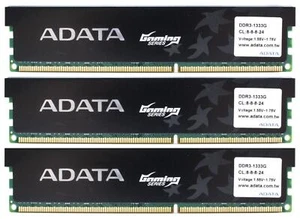 ADATA XPG G Series 6 GB (3x2GB) AX3U1333GB2G8-3G DDR3-1333 PC3-10600 #33510 - Bild 1 von 2