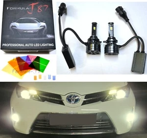 LED Kit F15 140W 9012 HIR2 4300K Stock Two Bulbs Headlight Dual Beam Replacement - Picture 1 of 24