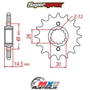 Supersprox Front Sprocket 17T for Honda CB1100F 1983-1984 >530 - Picture 1 of 1